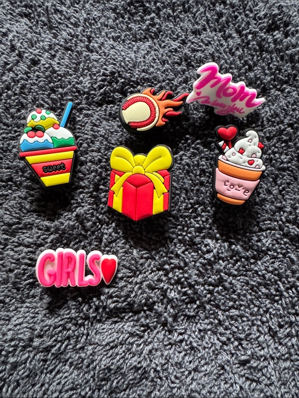 Misc. shoe charms/jibbets